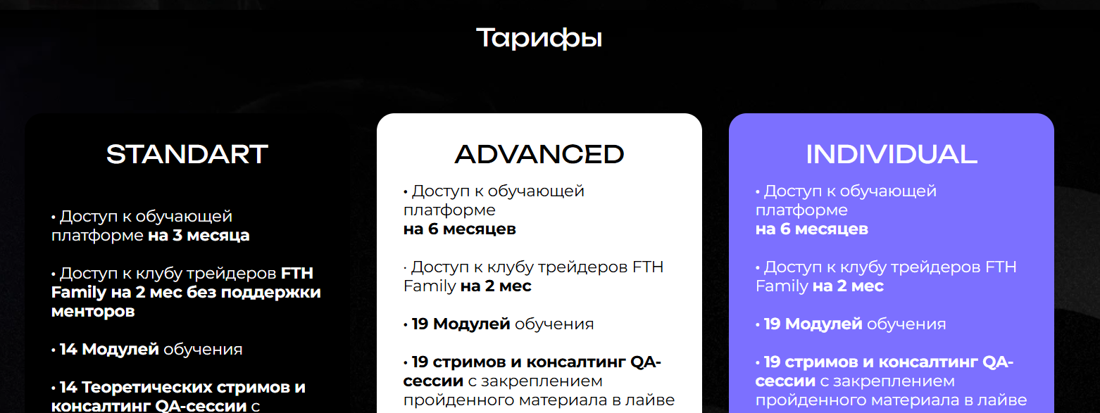 fth trading