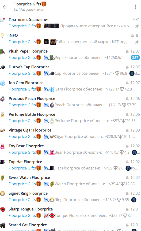 gift news chat