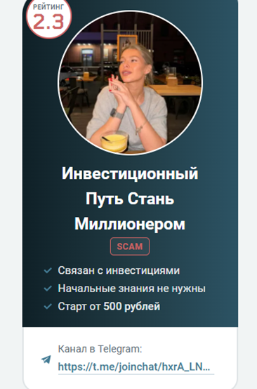 инвестиционный путь стань миллионером телеграм