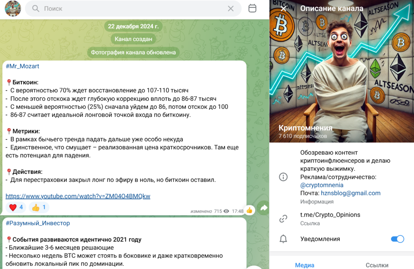 Криптомнения отзывы