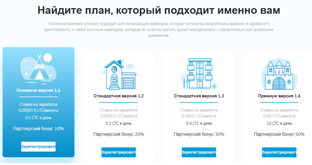 mining облачный