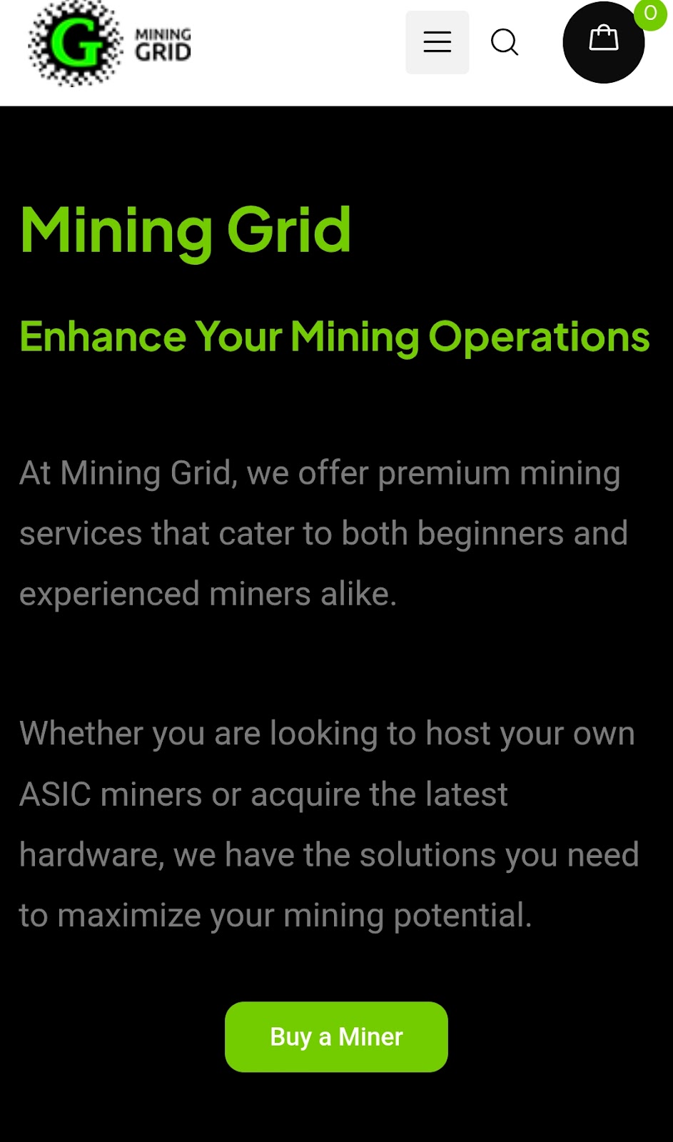 mining race app