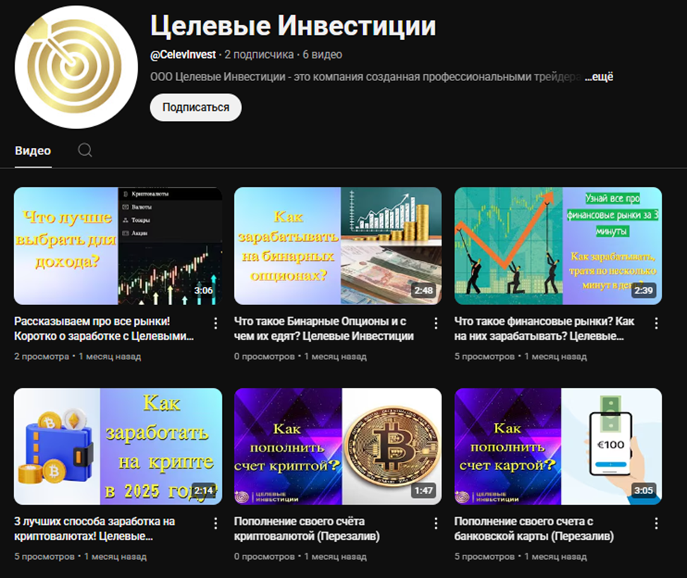 ооо целевые инвестиции отзывы