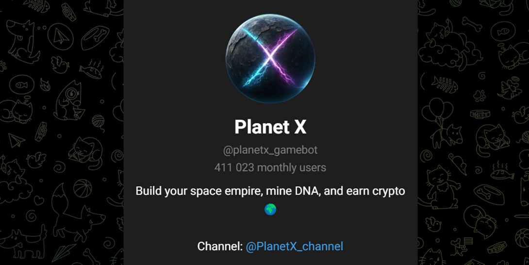 planet x игра телеграмм