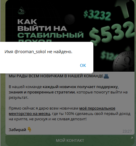 rooman sokol криптовалюта