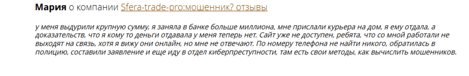 сфера трейд про