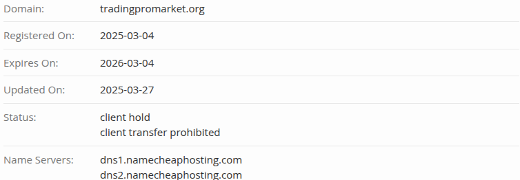 tradingpromarket org