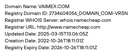 vaimex биржа