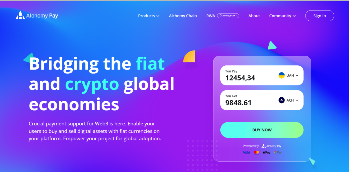 alchemy pay криптовалюта