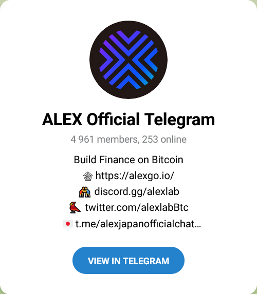 алекс биржа