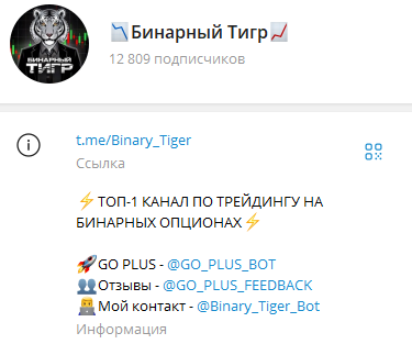 бинарный тигр отзывы