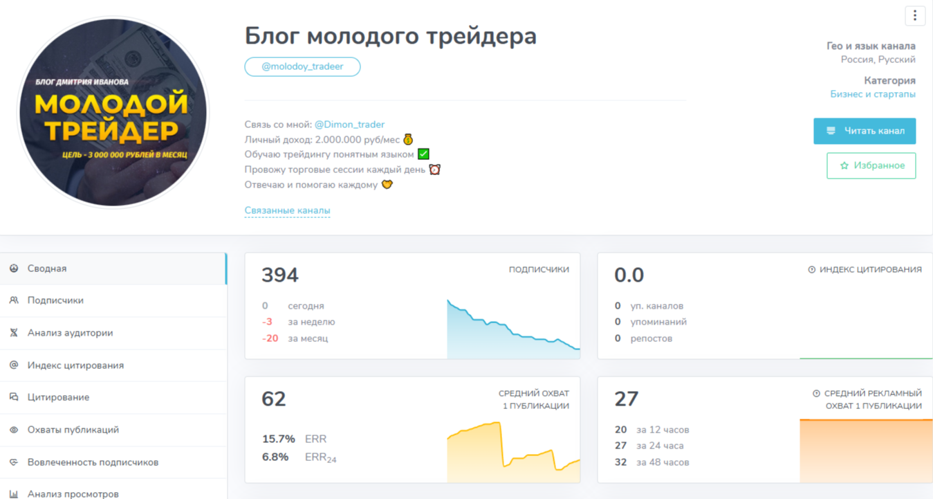 Блог Молодого Трейдера курсы