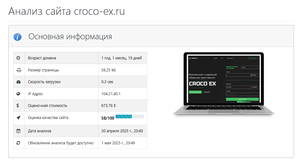 croco ex отзывы