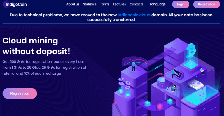 Indigocoin Cloud