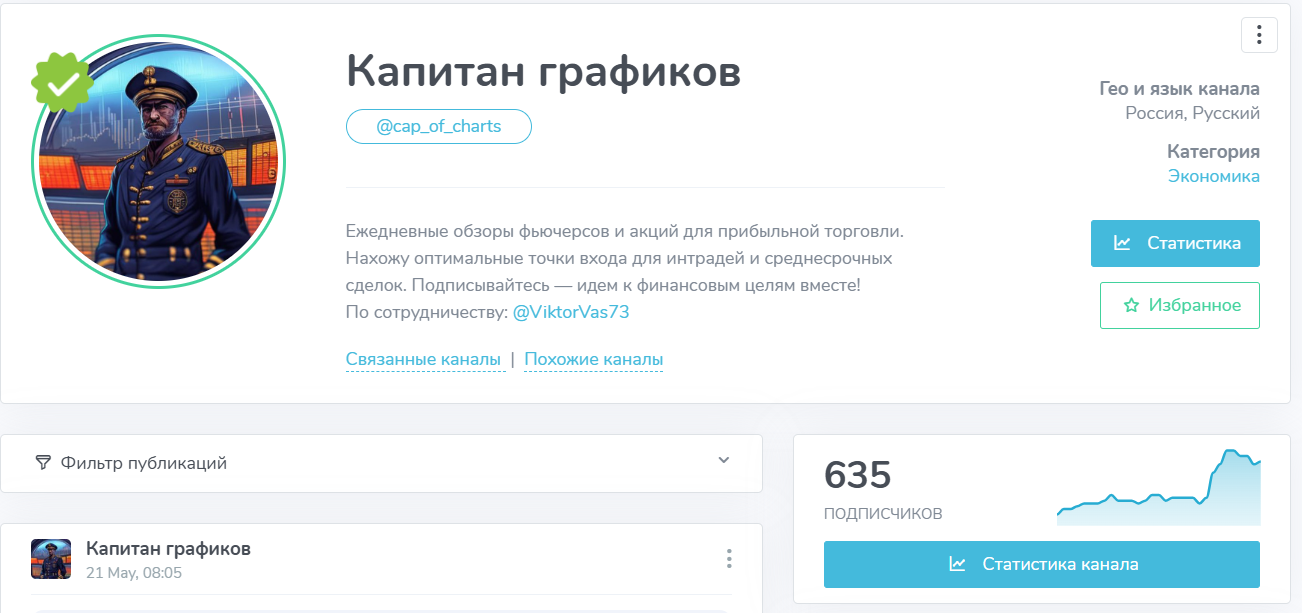 Капитан графиков
