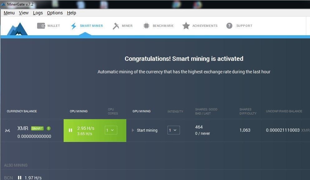 minergate