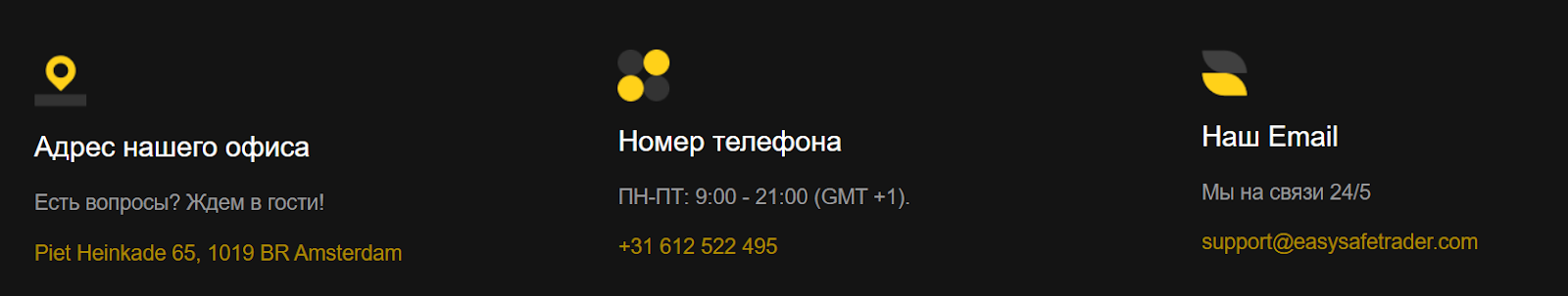 easysafetrader com скам