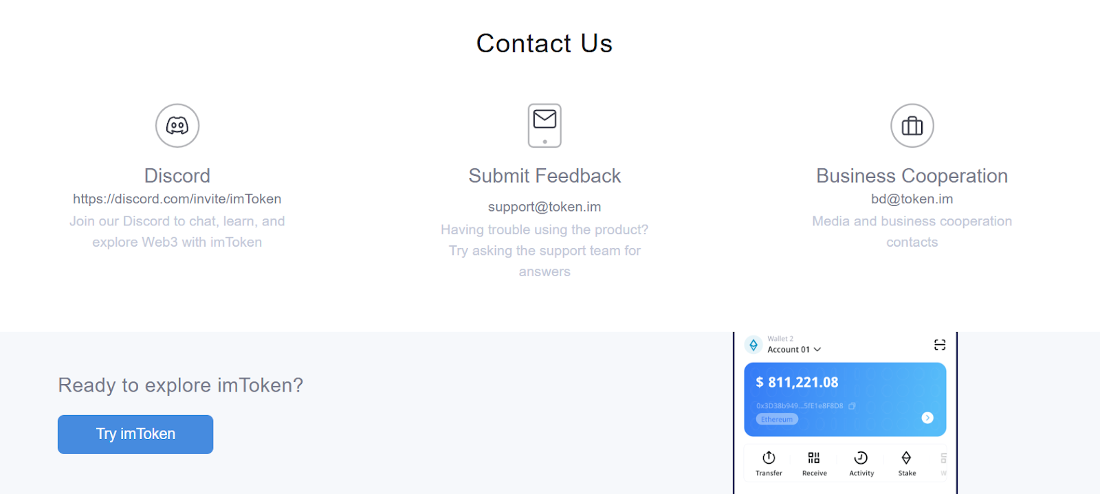 Imtoken Wallet