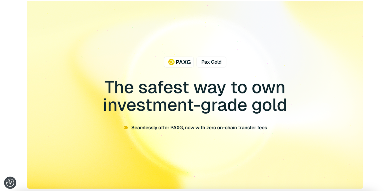 pax gold paxg криптовалюта что это