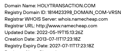 платформа holytransaction
