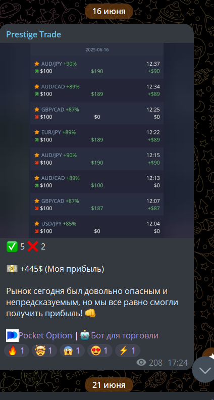 Prestige Trade
