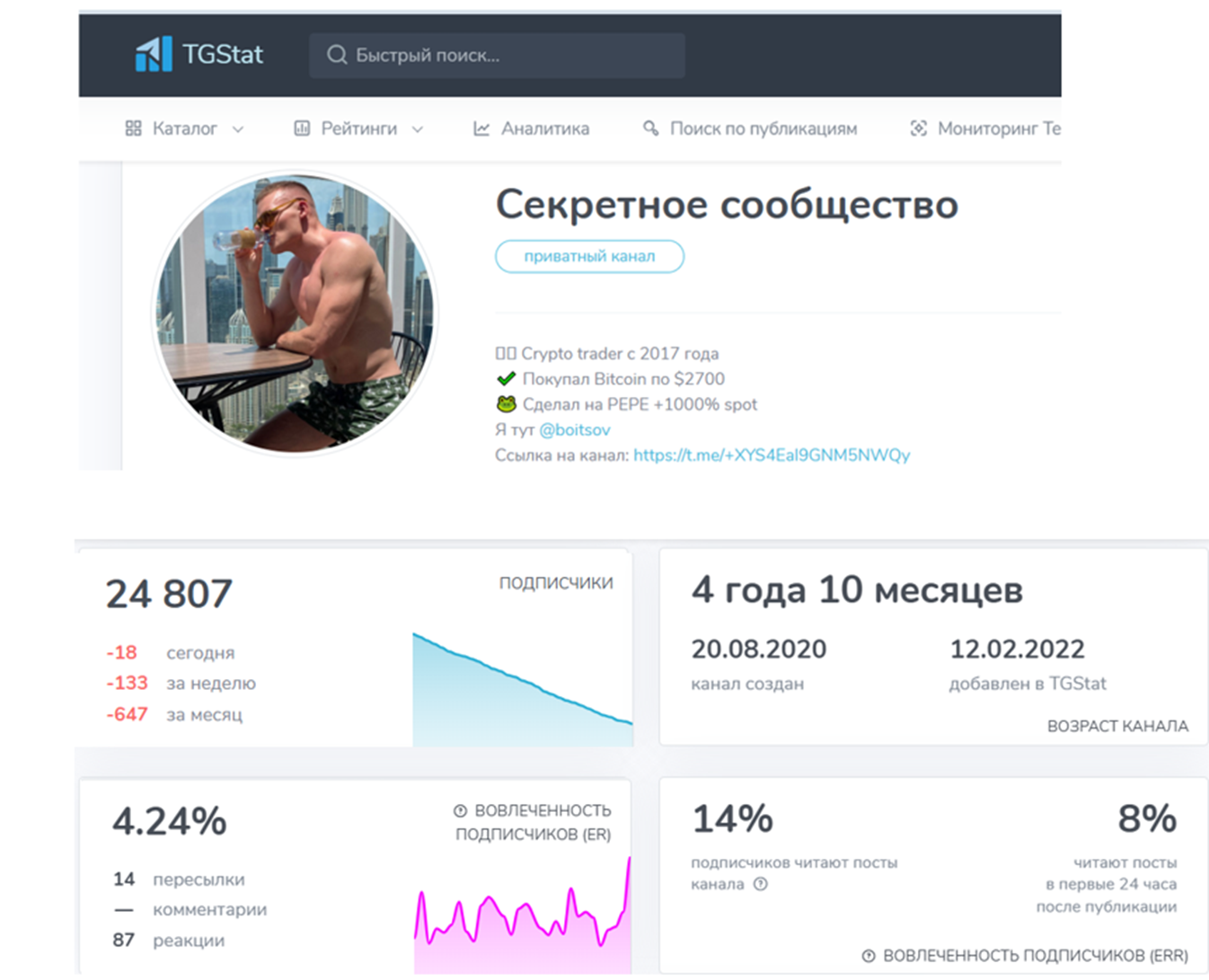 секретное сообщество телеграм