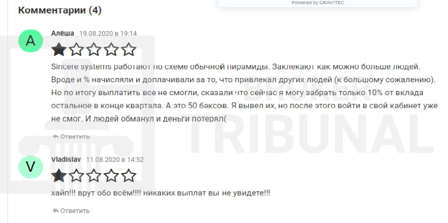 синсера системс груп