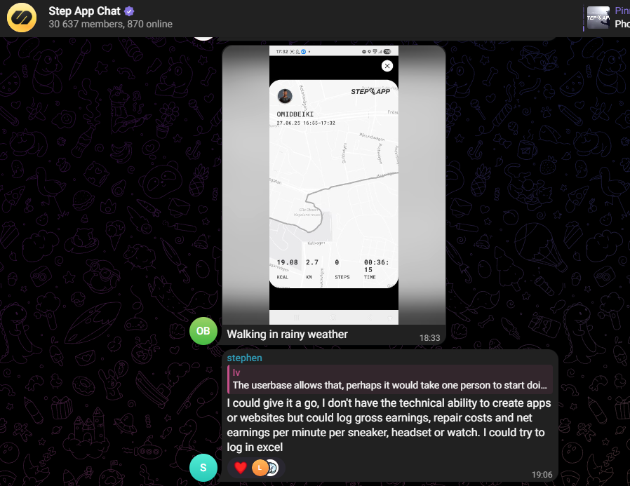 Step App Move Earn Repeat