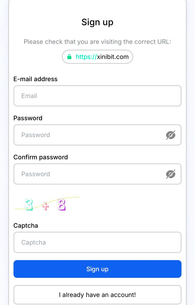 Xinibit com