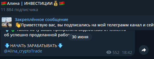 алина вишневская инвестор