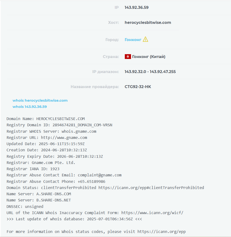 herocyclesbitwise отзывы