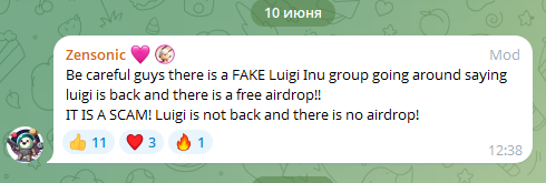 luigi inu криптовалюта